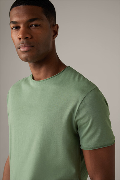 Baumwoll-T-Shirt Tyler, hellgrün