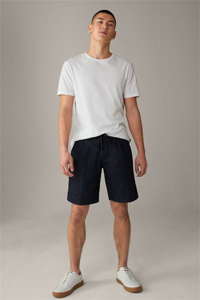 Short chino Flex Cross Bash, bleu moyen