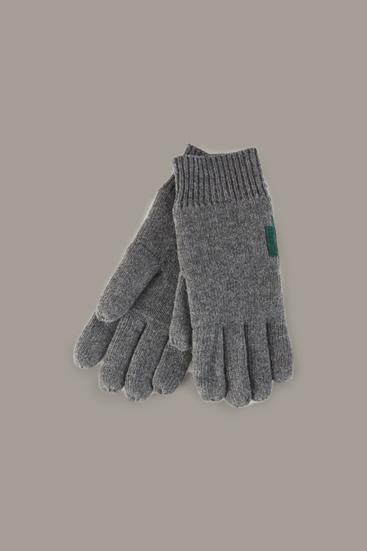 Woll-Handschuhe, grau
