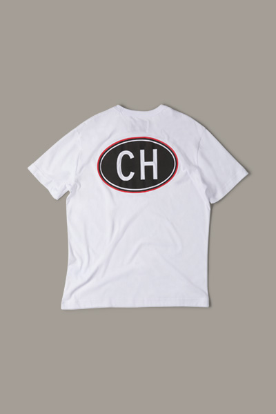 STRELLSON X CHOPFAB Baumwoll-T-Shirt Arbon, weiß