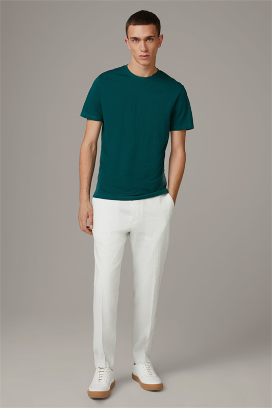 Baumwoll-T-Shirt Clark, dunkelgrün