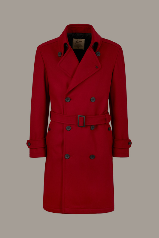 Wool-Mix Mantel The Trench Coat, rot