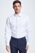 Hemd Santos, weiß gemustert
