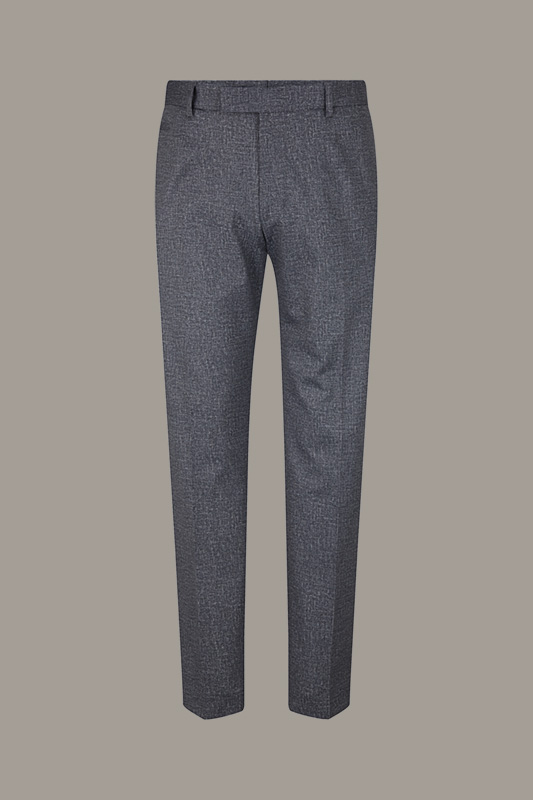 Pantalon de costume modulaire Flex Cross Kynd, gris chiné