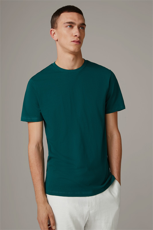 T-shirt en coton Clark, vert foncé