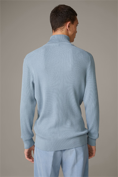 Baumwoll-Pullover Kito, blau