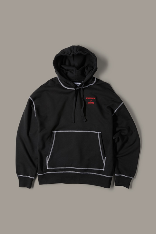 STRELLSON X CHOPFAB hoodie coton Winterthur, noir