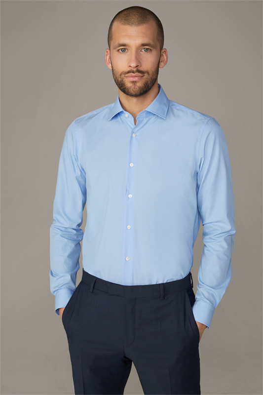 Overhemd Santos, lichtblauw 