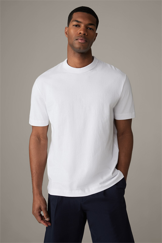 T-shirt Koray van katoen, wit