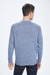 Pullover Lance, blau meliert