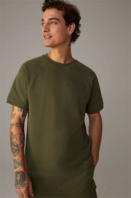 Sweat-shirt en coton Kian, vert