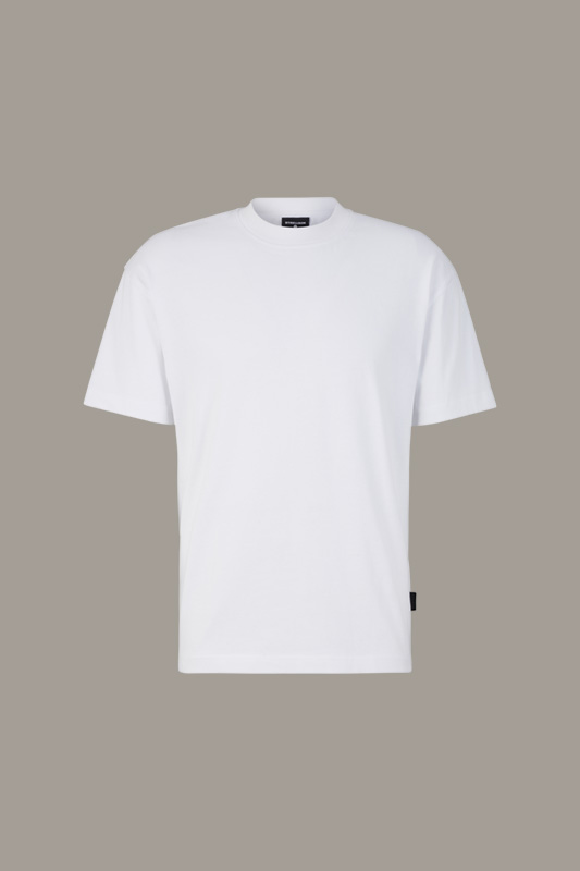 Baumwoll-T-Shirt Geza, weiß