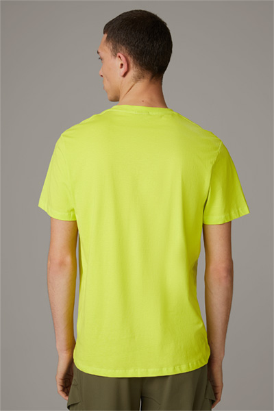 Baumwoll-T-Shirt Clark, gelb