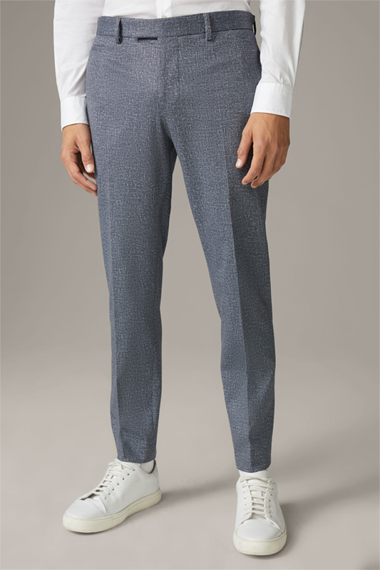 Pantalon de costume modulaire Flex Cross Kynd, gris chiné