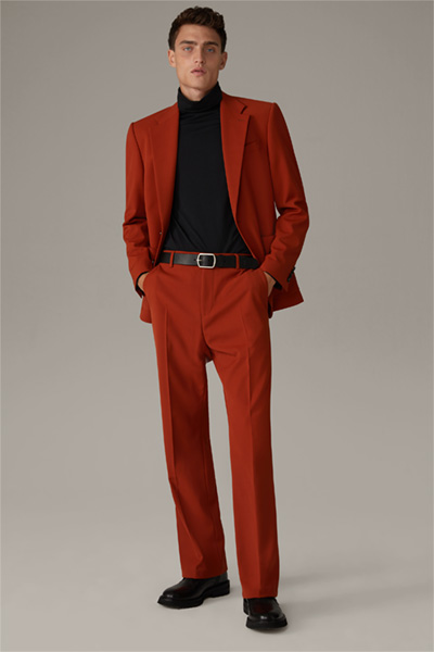 Pantalon de costume modulaire Jacksen, orange foncé