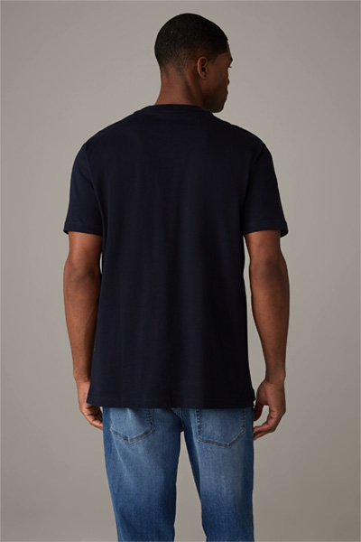 T-Shirt Rune, dunkelblau